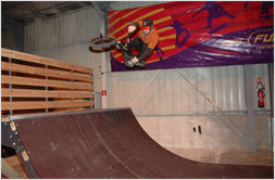 Rampe Bmx